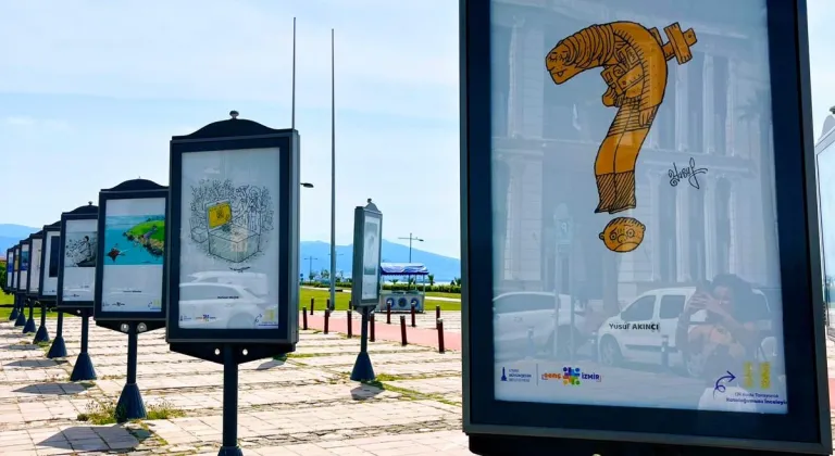 “Gençlik Nerede?” karikatür sergisi İzmir’de açıldı