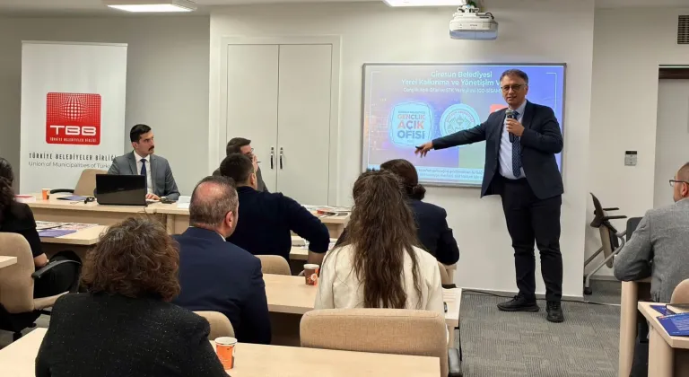 Giresun Belediyesi’nin iki projesi Türkiye’ye örnek oldu