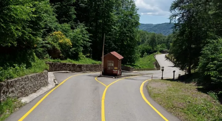 Gölköy’de yol güvenliği artırıldı: Çizgi çalışmaları tamamlandı