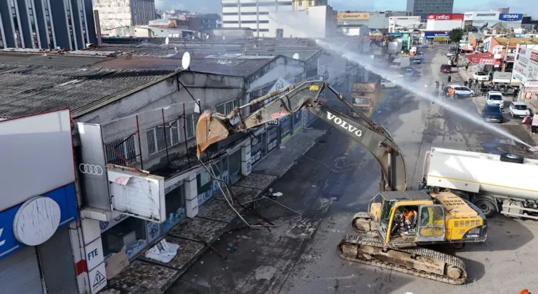 Gülsan’da Tarihi Gün: İlk Yıkım Başladı