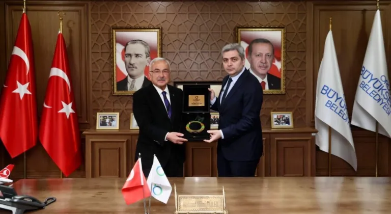 Gürcistan Büyükelçisi Kalandia’dan Başkan Güler’e ziyaret