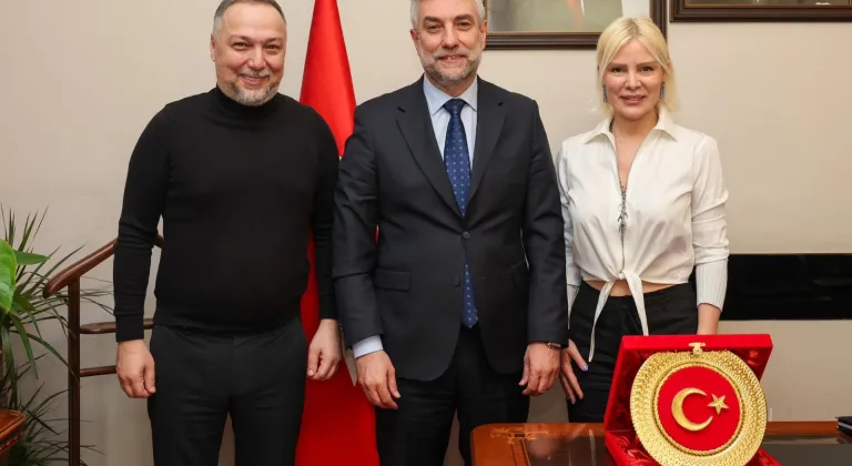 HAÇİKO Başkanı Ömür Gedik’ten İl Müdürü İlhan Ocaklı’ya ziyaret