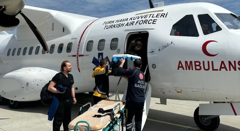 Hava Kuvvetleri’nden hayat kurtaran uçuş