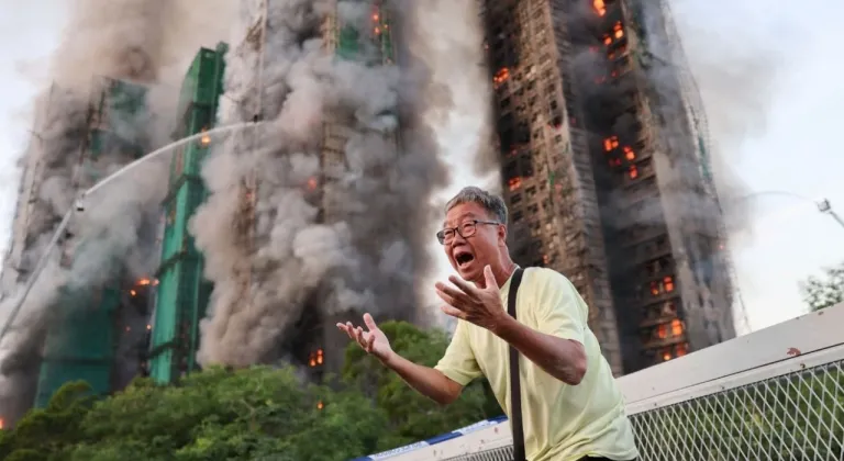 Hong Kong’daki site yangınında can kaybı 94’e çıktı