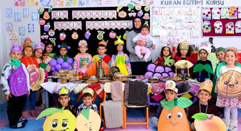 İbradı’da yerli malı haftası minik yüreklerle şenlendi