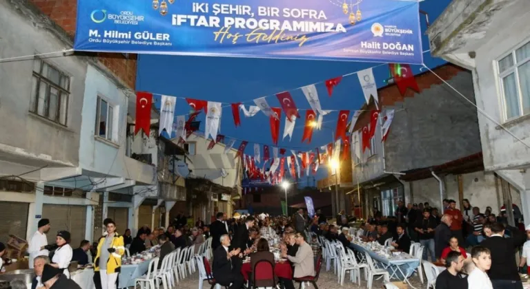 İki Şehir Tek Sofrada Buluştu