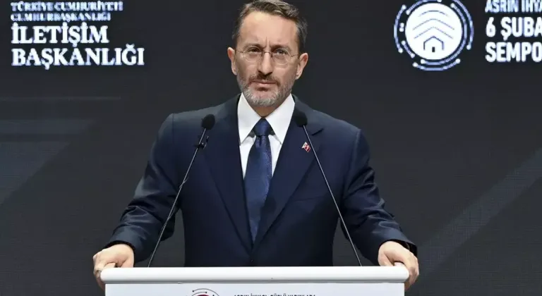 İletişim Başkanı Altun: Filistin özgürleşene kadar yanlarında olacağız