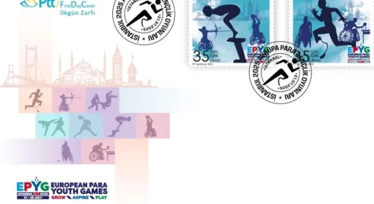 İstanbul 2025 Avrupa Para Gençlik Oyunları’na Özel PTT Pulu








