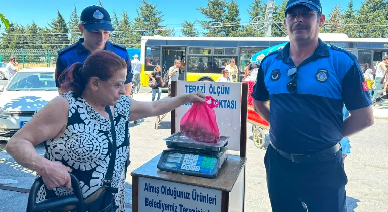 İstanbul Bakırköy Zabıtası'ndan pazarlarda sıkı denetim