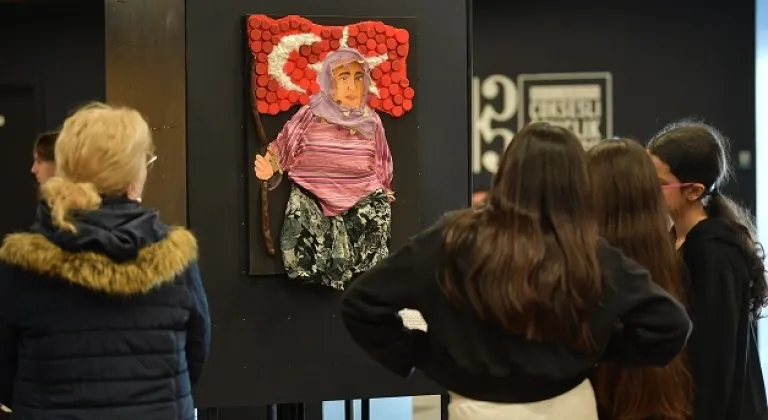 İstanbul Beylikdüzü’nde atıklar sanata dönüştü