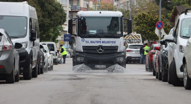 İstanbul Maltepe’de temizlik seferberliği