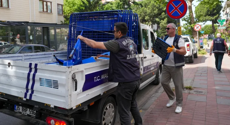 İstanbul Maltepe'de zabıta ekipleri işgallere karşı sahada