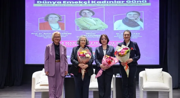 İstanbul'da Başkan Köymen, Kadınlar Günü panelinde konuştu