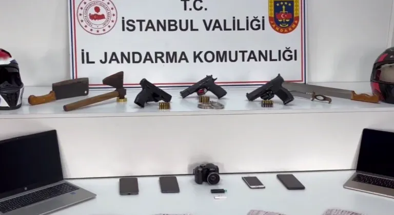 İstanbul’da organize suça 5 tutuklama!