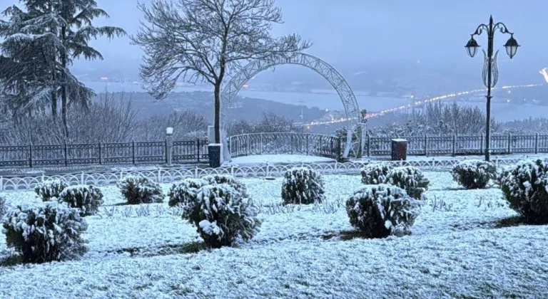 İstanbul’un yüksek kesimlerinde kar etkisini gösterdi