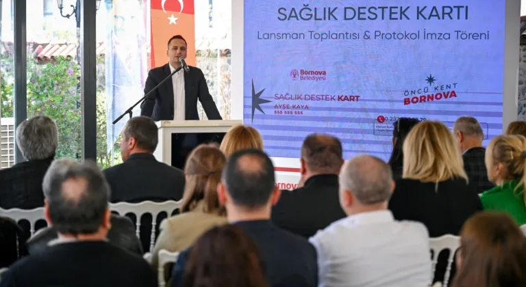 İzmir Bornova’da “Sağlık Destek Kartı” başladı