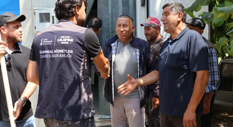İzmir Büyükşehir’den Üreticiye Soğuk Hava Deposu Desteği