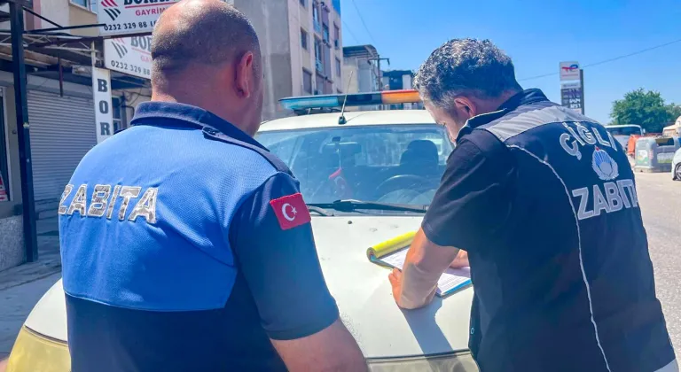İzmir Çiğli’de kaçak moloz dökümüne sıkı denetim