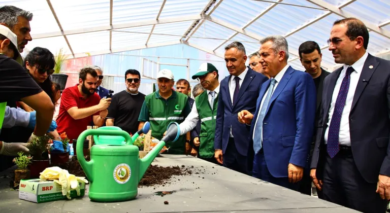 İzmir Kemalpaşa'da Tarım ve Doğal Yaşam Köyü açıldı