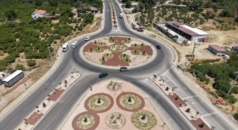 İzmir Seferihisar’ın iki büyük kavşağı yenilendi 