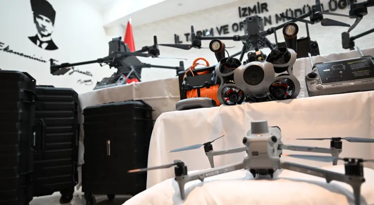 İzmir’de Dijital Denetim Dönemi: Drone ile Kaçak Avcılığa Geçit Yok