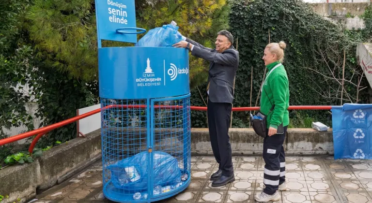 İzmir’de geri dönüşüm atağı evlerden sanayiye yayılıyor