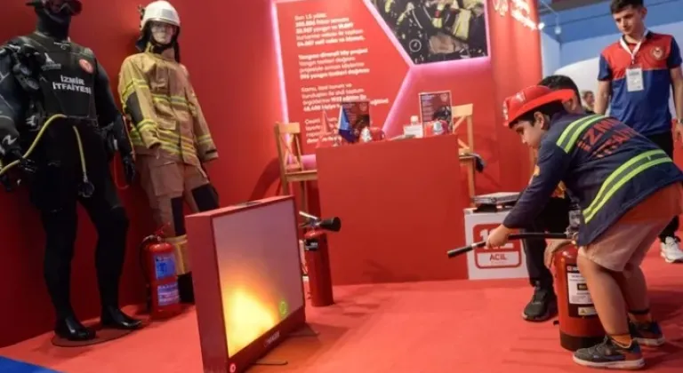 İzmir’de Yangın Söndürme Eğitimi Sanal Gerçeklikle Buluşturuldu