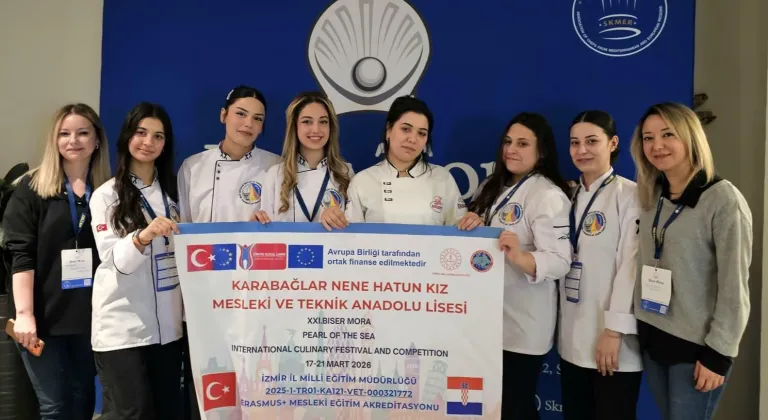 İzmirli öğrenciler Türk mutfağını uluslararası platformda tanıttı