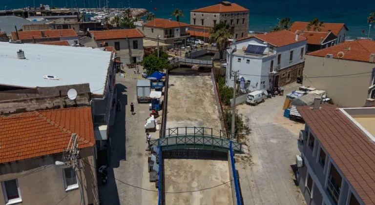 İZSU’dan Yarımada derelerine güvenlik seferberliği... Urla ve Çeşme’de 7 bin 500 ton taş kullanıldı