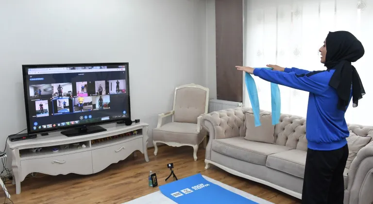 Kadınlara özel “Onlİne Spor” kayıtları başladı