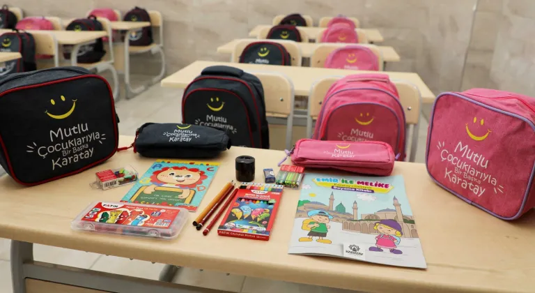 Karatay’da Birinci Sınıf Öğrencilerine Eğitim Desteği