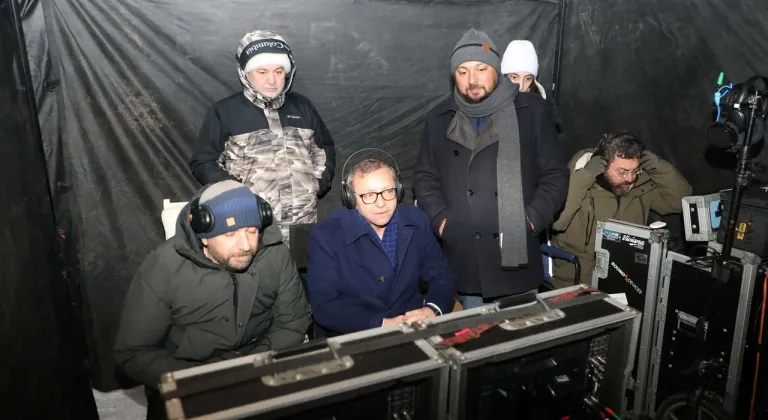 Kars Valisi Ziya Polat’tan “Veliaht” dizisi setine ziyaret