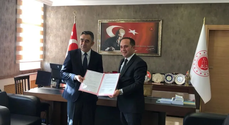 Kars’ta denetimli serbestlikte parmak izi sistemi için protokol imzalandı