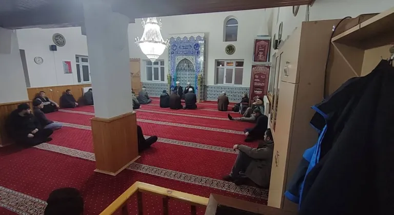 Kars'ta sabah namazı buluşmaları devam ediyor