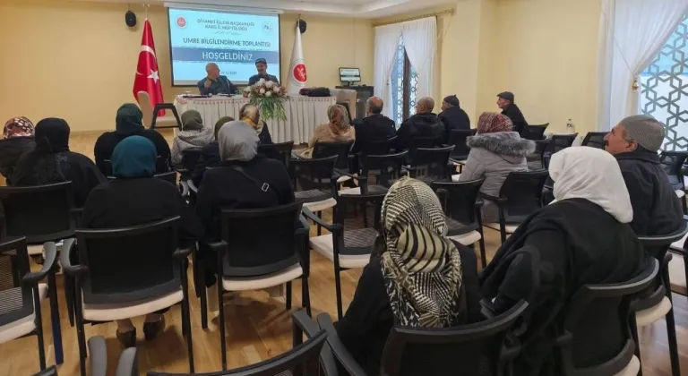 Kars’ta Umre yolcularına bilgilendirme semineri düzenlendi