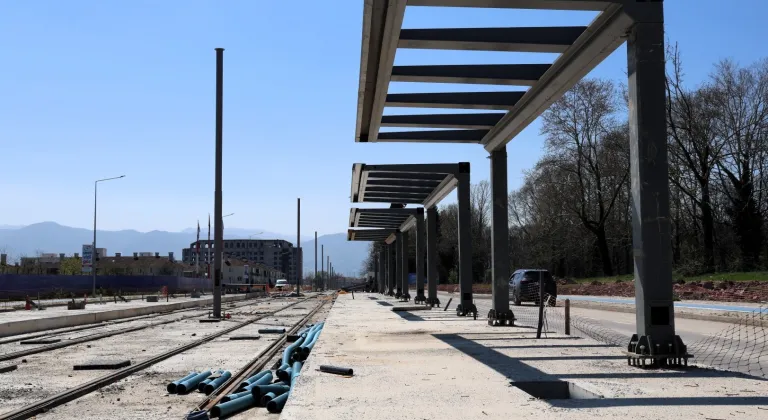 Kartepe Tramvay Hattı’nda duraklar ortaya çıktı