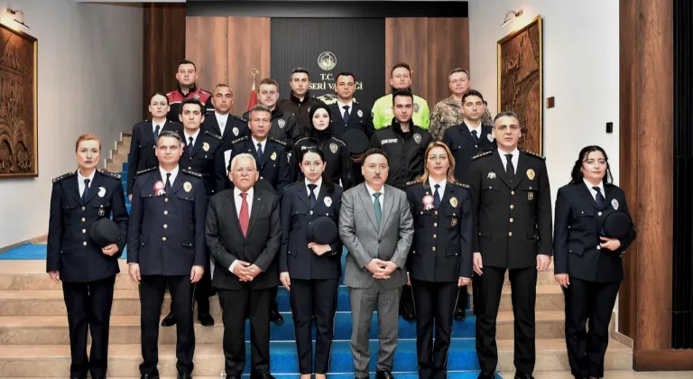 Kayseri Büyükşehir emniyet teşkilatını ağırladı