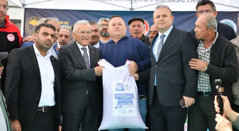 Kayseri Büyükşehir'den çiftçiye dev destek