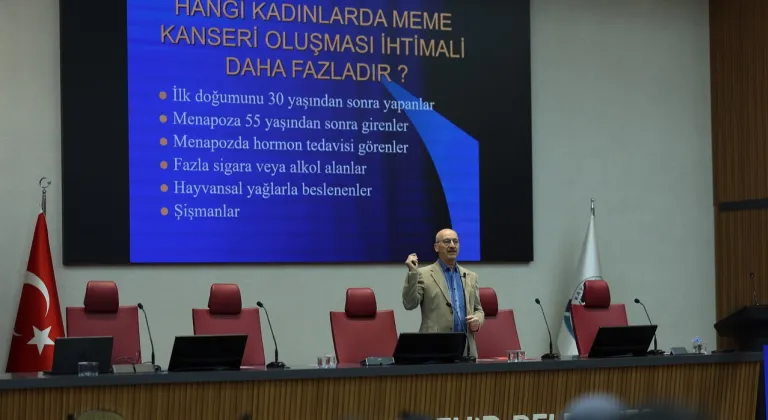 Kayseri Büyükşehir'den 'meme kanseri' farkındalık eğitimi