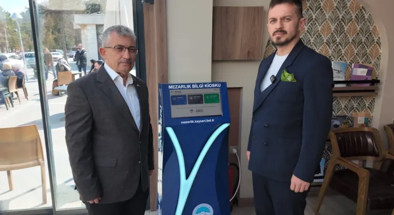 Kayseri Büyükşehir'den mezarlıklara özel bilgi sistemi