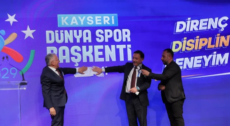Kayseri Dünya Spor Başkentliği'ne ilerliyor