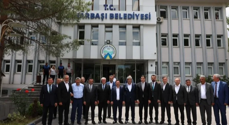 Kayseri Heyetinden Pınarbaşı’na Çalışma Ziyareti