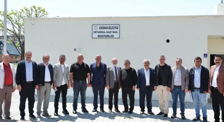 Kayseri Kocasinan'da muhtar destekleriyle hızlı hizmet