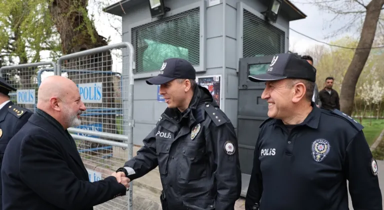 Kayseri Kocasinan'dan polislere anlamlı hediye
