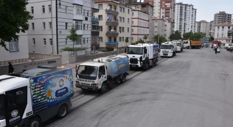 Kayseri Kocasinan'dan temizlik seferberliği