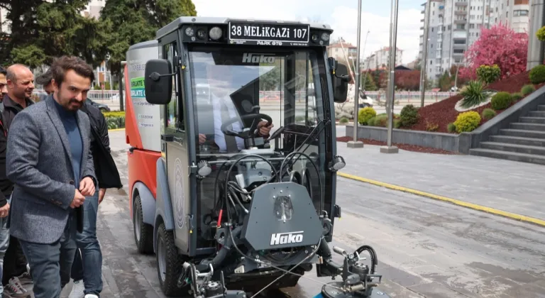 Kayseri Melikgazi ataç filosunu güçlendiriyor