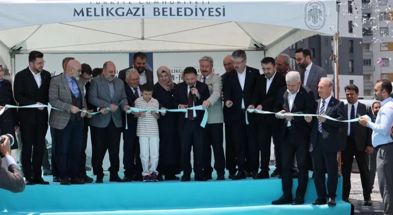Kayseri Melikgazi'den hayırsever işbirliği ile yeni cami