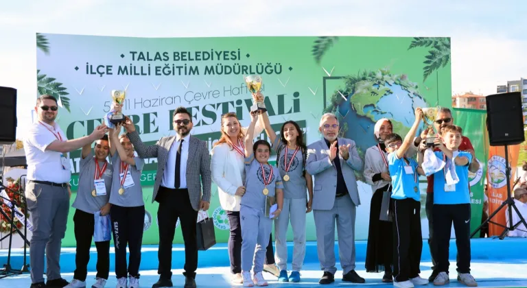 Kayseri Talas'ta çevre bilinci sanatla buluştu