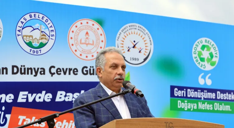 Kayseri Talas'ta çevre bilinci sanatla buluşuyor