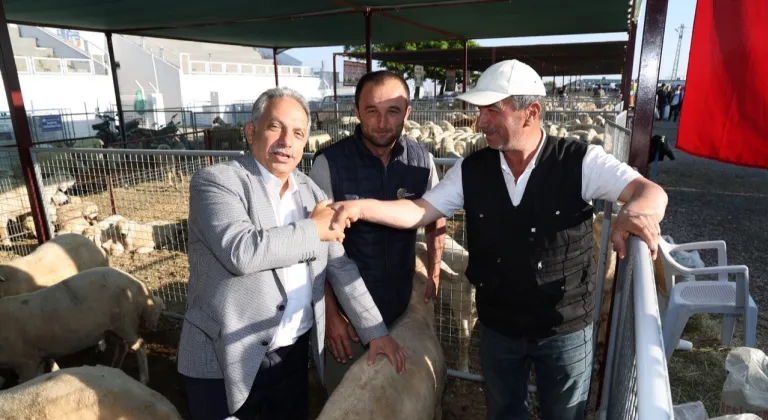 Kayseri Talas'ta kurban satış yeri belirlendi